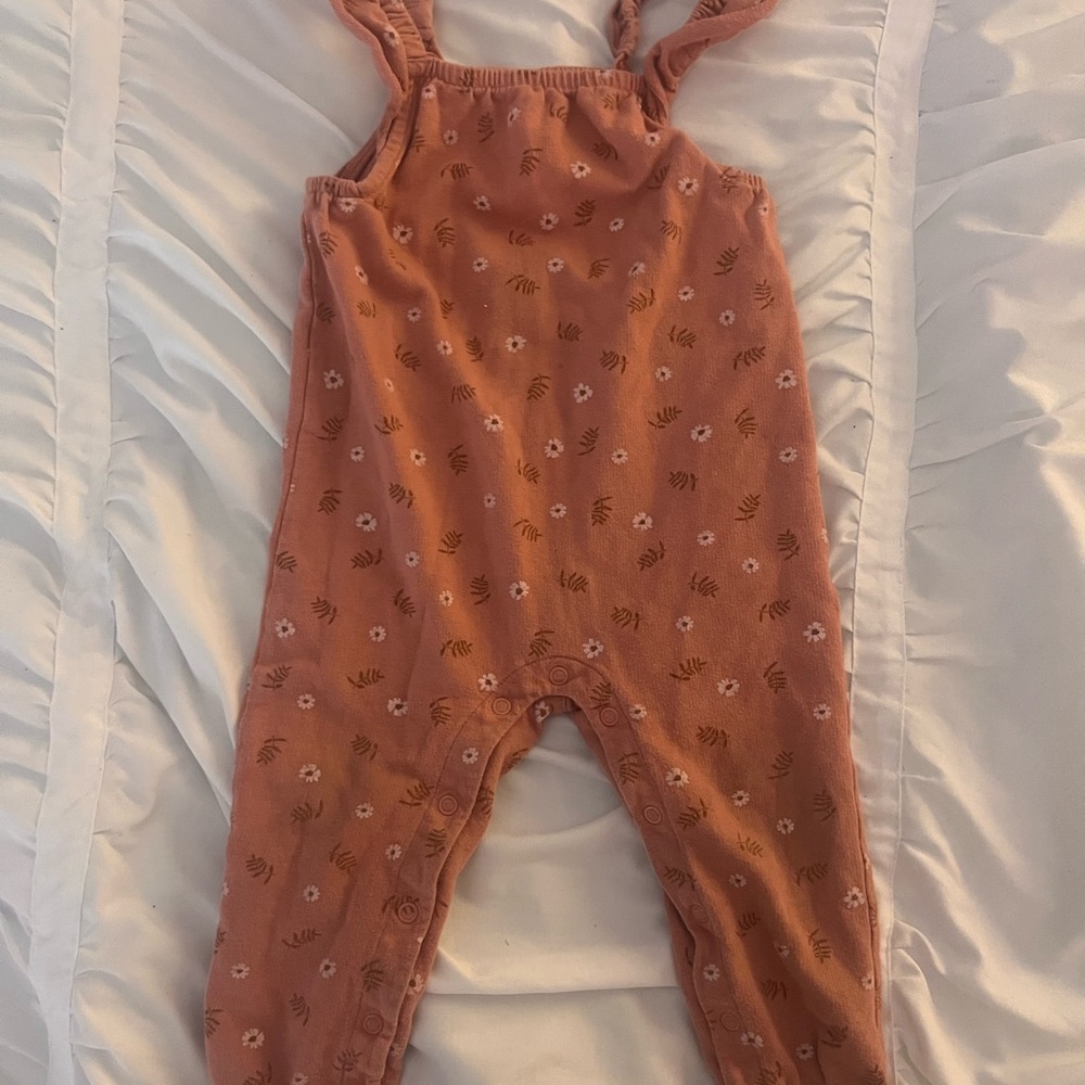 Carter's Pink Floral Bodysuit